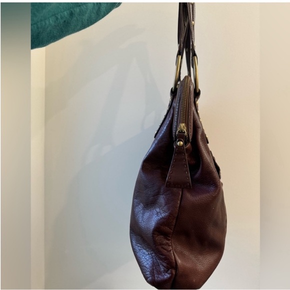 Via Spiga X- Large Chester Brown Leather Hobo Handbag - Picture 11 of 12